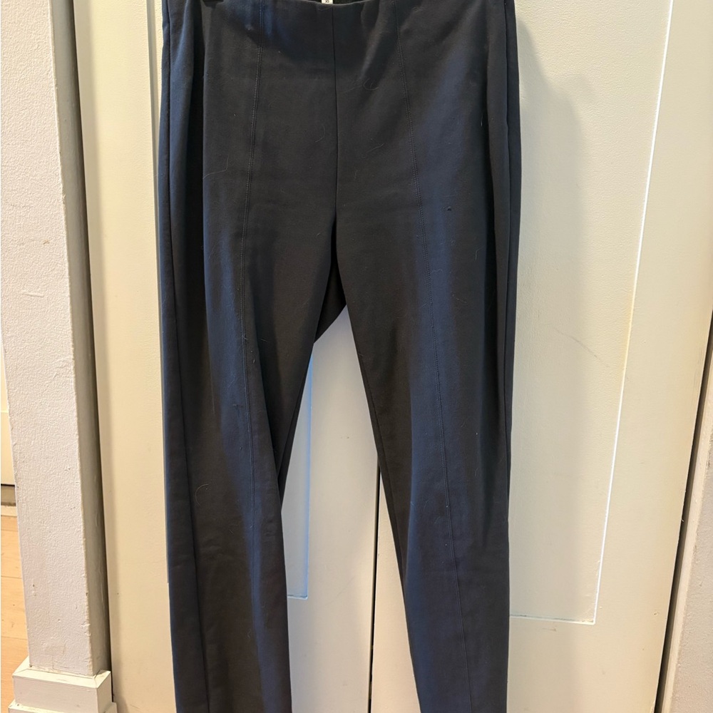 Bobbi High-Rise Stitch-Seam Ponte Legging - Picture 8 of 9